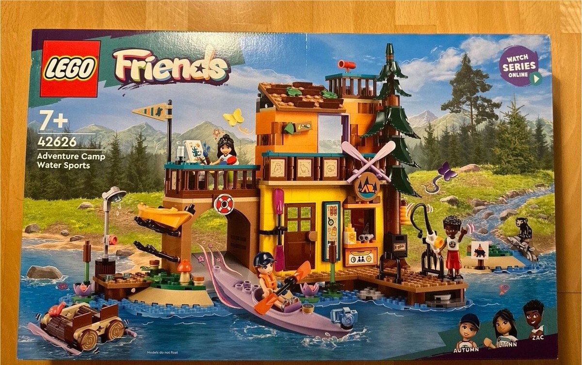 LEGO Friends Adventure Camp Cozy Cabins 42624 Toy Building Kit 437