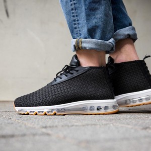 nike air woven boot black
