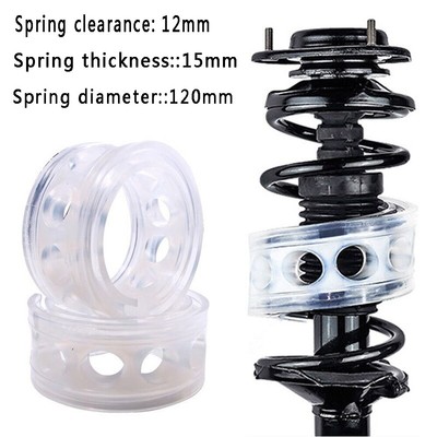2 Pcs Car Shock Rubber Absorber Coil Spring Cushion Buffer Suspension Support Uk Ebay