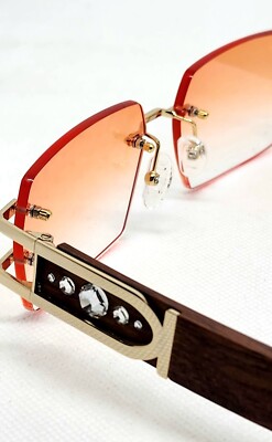 NEW PORTA ROMANA SUNGLASSES MOD. 301 col 100 with stones  display picture 1