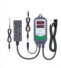 Inkbird Waterproof Temp controller Thermostat Heat Cool 230V 10A Probe Sensor UK