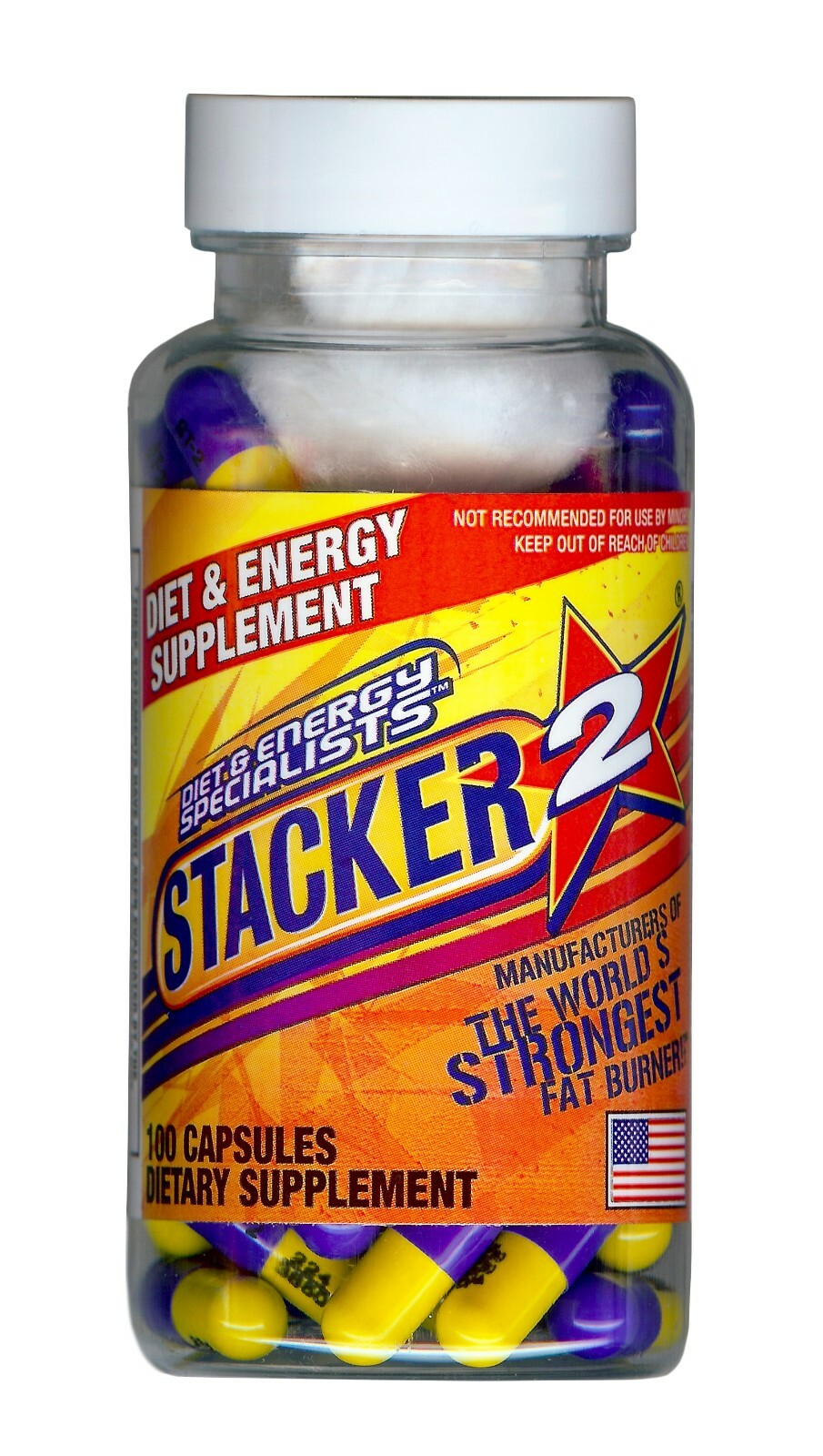 Stacker 100ct bottle Weight Loss & Energy Supplement Exp 12/2023 Blog