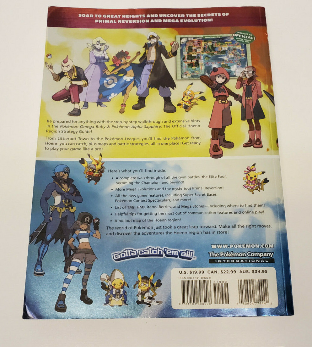 Pokemon Omega Ruby & Pokemon Alpha Sapphire: The Official Hoenn Region  Strategy Guide : Pokemon Company International: : Books