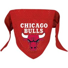 Chicago Bulls Pet Dog Bandana Small