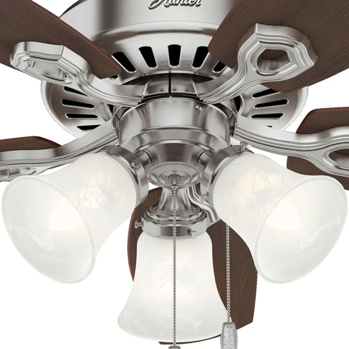 52106 Hunter Builder Ceiling Fan with LED Light and Pull Chain Control, 42-inch - Picture 5 of 10
