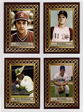 LOT OF 4: RIPKEN ROSE HENDERSON SANTO FAN CLUB SERIAL # /300 / FREE SHIP / NM+