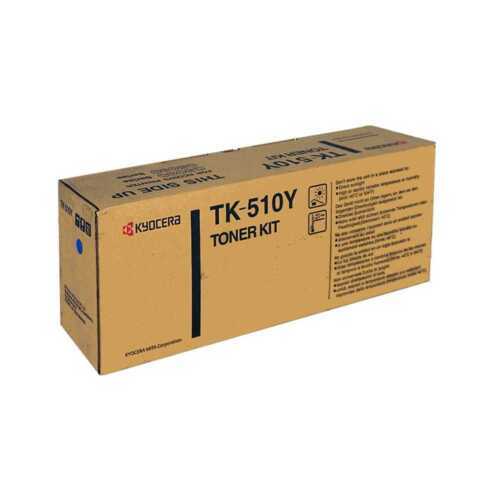 Kyocera Toner TK-510Y Yellow 1T02F3AEU0 for FS-C5020 FS-C5025 FS-C5030, Original Packaging - Picture 1 of 1