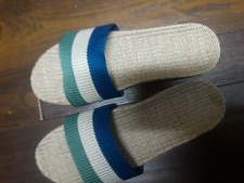 Flat Slippers Fabric Comfy Women s Shoes Home and Outdoor Beach NWT