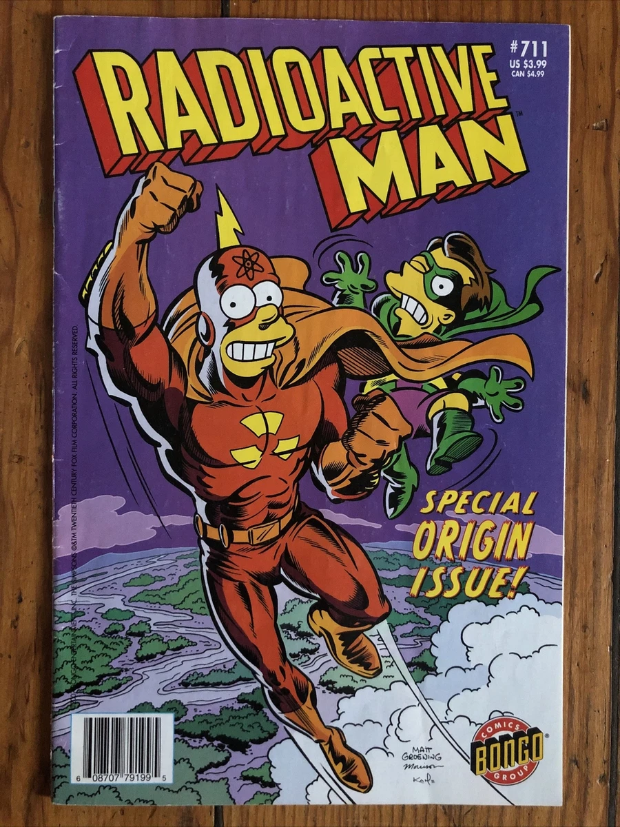 Radioactive Man #711 Simpsons Bongo Comics 7-11 Store Exclusive