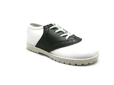 NEW BLACK & WHITE Saddle Shoes PITTER PATTER Boys/Girls Infant/Toddler Size 1-10