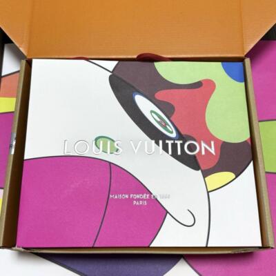 Louis Vuitton Murakami Passport Cover M14178 Multi-Color White 3.9
