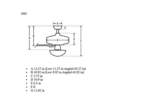 Hunter 52 inch Indoor Ceiling Fan No Light with Pull Chain - Bronze Ceiling F... - Picture 3 of 12