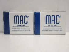 MAC VALVES INC (45A-L00-DFFJ-3JM) MAC Solenoid Valve, Single Operator, Lot of 2