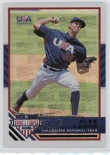 2017 Panini USA Baseball Stars & Stripes Longevity Black Flag /5 Alex Lange 0i76