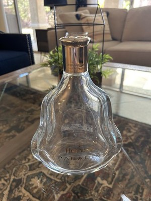 Hennessy Paradis Rare Cognac Crystal Decanter Empty Bottle No Stopper