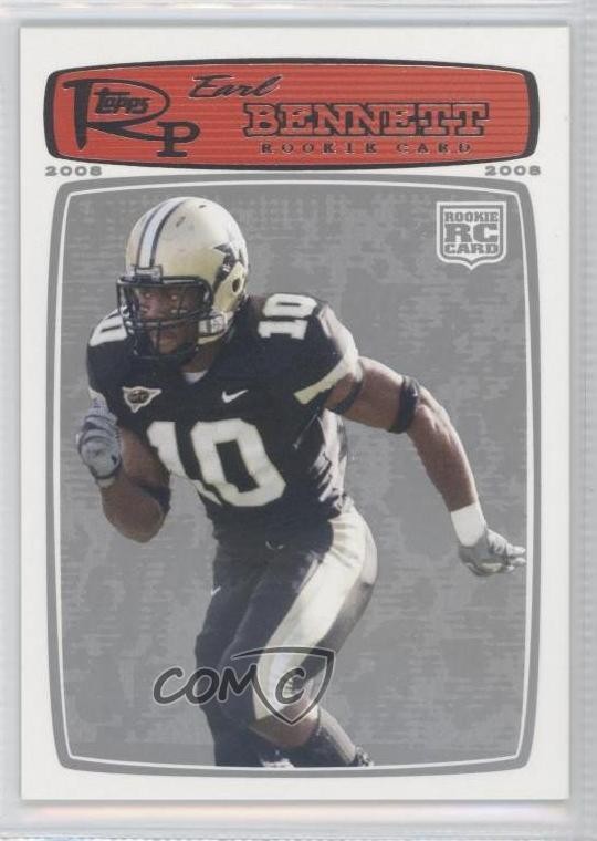 2008 Topps Rookie Progression Silver 221/299 Earl Bennett #183 RC 0a1