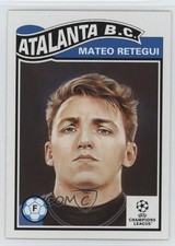 2025 Topps UEFA Club Competitions Living Set Mateo Retegui #759 19ir