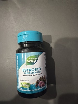 EstroSoy Premium Blend 60 Caps  by Nature's Way Exp 4/29