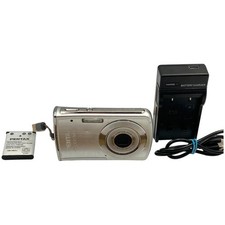 Old Compact Digital Camera Pentax Optio M40 Silver