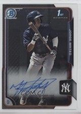 2015 Bowman Chrome Prospects Auto Jorge Mateo #BCAP-JM Auto j6a