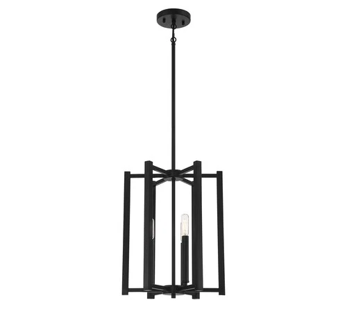 Savoy House 3-7700-3 Benson 3 Light 13"W Pendant - Black - Picture 6 of 12