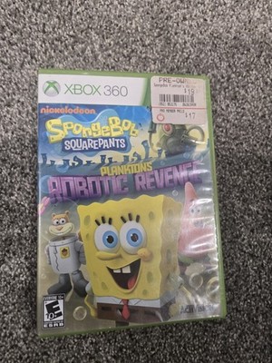 SpongeBob SquarePants: Plankton's Robotic Revenge   Microsoft Xbox 360 Game