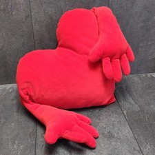 IKEA Herz Kissen Mit Händen / Armen Famnig Hjärta • Herz Kissen Rot Ca. 40 X 100