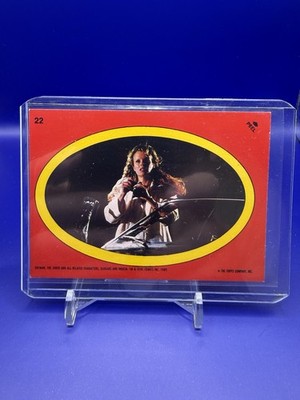 1989 The Batman Movie No.22 Sticker Vicki Vale The Topps Company