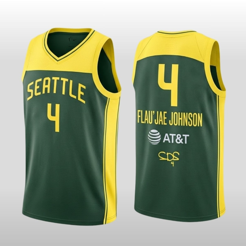 HOT NEW ITEM! Seattle Storm Jersey 2026 Flau'jae Johnson Jersey