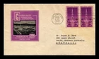 US COVER GOLDEN GATE EXPOSITION SAN FRANCISCO FDC SCOTT 852 PAIR IOOR CACHET