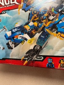 lego ninjago jays elemental dragon 70602 factory sealed
