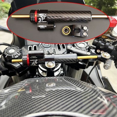 For Yamaha Honda Kawasaki Motorcycle Universal Steering Damper Stabilizer 10in 