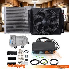 12v Underdash Heat Cool Air Conditioner Universal Electric Ac Kit For Car Auto 12v Underdash Heat Cool Air Conditioner Universal Electric Ac Kit For Car Auto