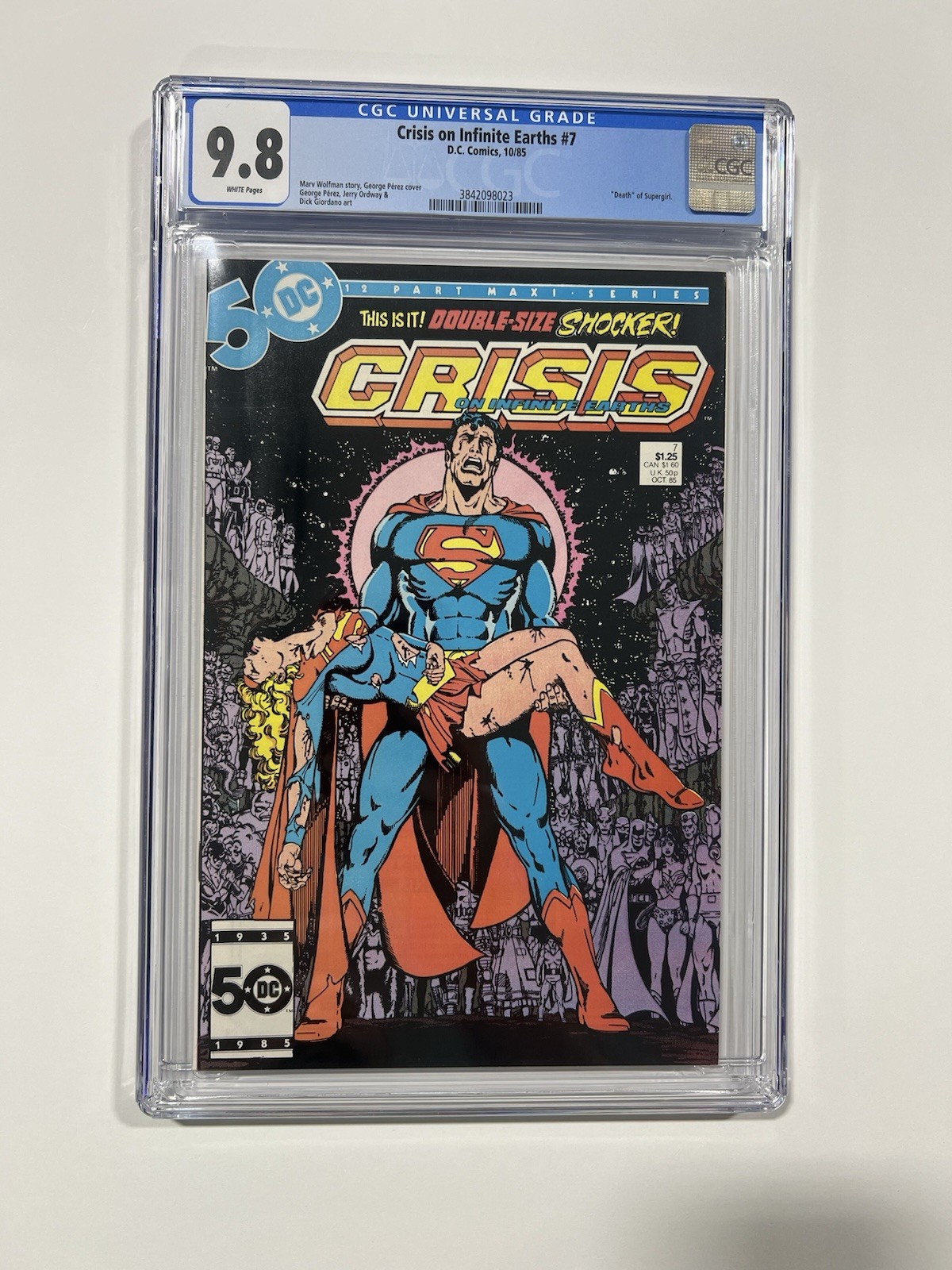 Crisis on Infinite Earths #7 Value - GoCollect