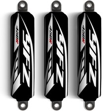 Black Shock Covers Set of 3 All-Weather Protectors for Yamaha YFZ450R SE ATV