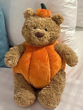 Bartholomew Bear Pumpkin Plush Edition Soft Cuddly Collectible Decor Gift Toy