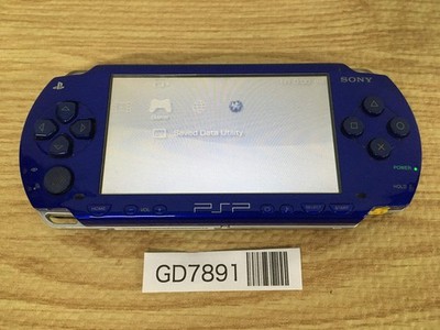 GD7891 With Defects - PSP-1000 METALLIC BLUE SONY PSP Console