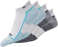 FootJoy Mens ProDry Roll Tab Socks with Soft Cushioning and Moisture Control