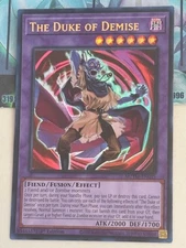 Yugioh 1x The Duke of Demise Ultra Rare MZTM-EN033 Maze of the Master 1st Ed NM