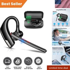 Bluetooth Earphones with 500mAh Charging Case - Hands-Free Convenience