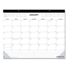 UPC 087547000090 product image for Universal 71002 2026 Calendar - White Sheets/Black Binding/Clear Corners New | upcitemdb.com