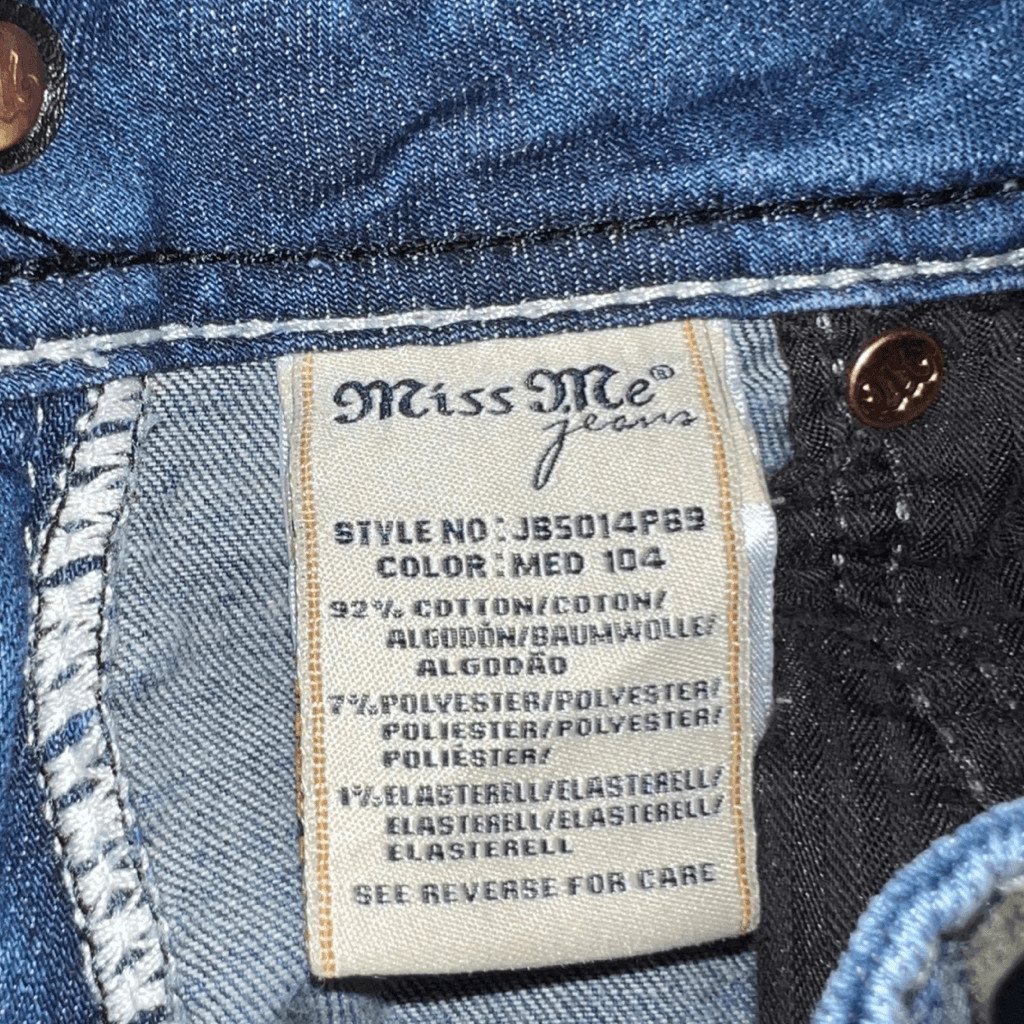 BKE Miss Me Boyfriend Denim Capris Size 30” #71 image 8