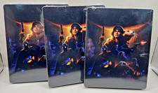 3 Star Wars Outlaws PS5 / Xbox official SteelBook Case NO GAME NEW SEALED