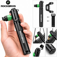 ROCKBROS Mini Bike Pump 110 PSI Portable Bicycle Tire Inflator Presta Schrader