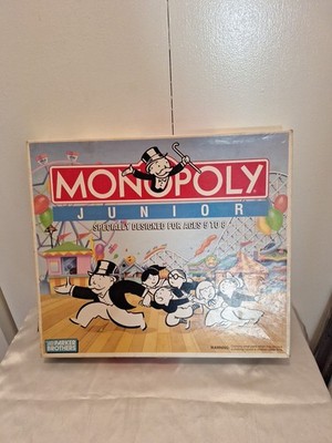 Vintage Monopoly Junior Vintage Parker Brothers 1990 Board Game  Great Condition