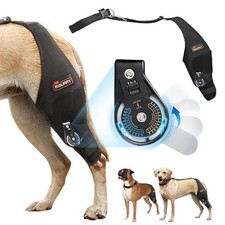 CHAMIN Adjustable Dog Knee Brace XL Left Leg with Extra Collar Support   Used