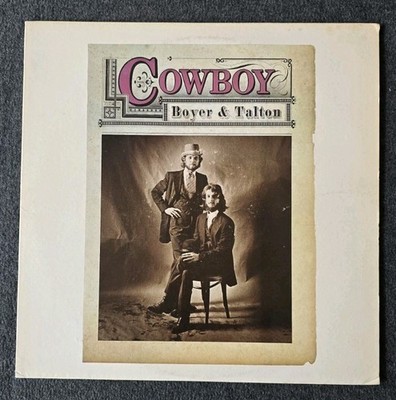 LP Cowboy - Boyer & Talton, vg++/vg++, Capricorn CP 0127, US, 1974, Country Rock