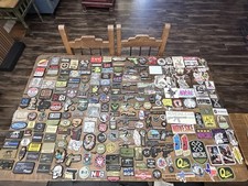 LARGEST SHOT SHOW PATCH LOT EVER OVER 175 PATCHES AND 125 STICKERS/DECALS RARE!