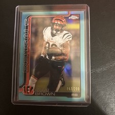 Chase Brown Topps Chrome /299