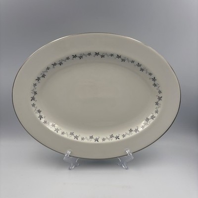 Royal Doulton Cadence ovale Servierplatte Platte 34 cm x 26 cm TC1007 Fine China